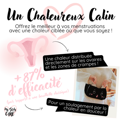 "Ceinture-bouillotte" MyGirlyCare® - Kitty Edition Limitée