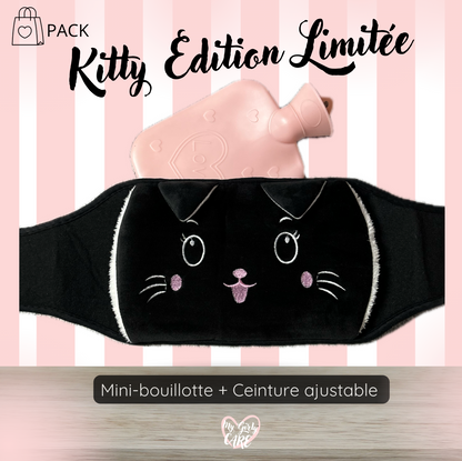 "Ceinture-bouillotte" MyGirlyCare® - Kitty Edition Limitée