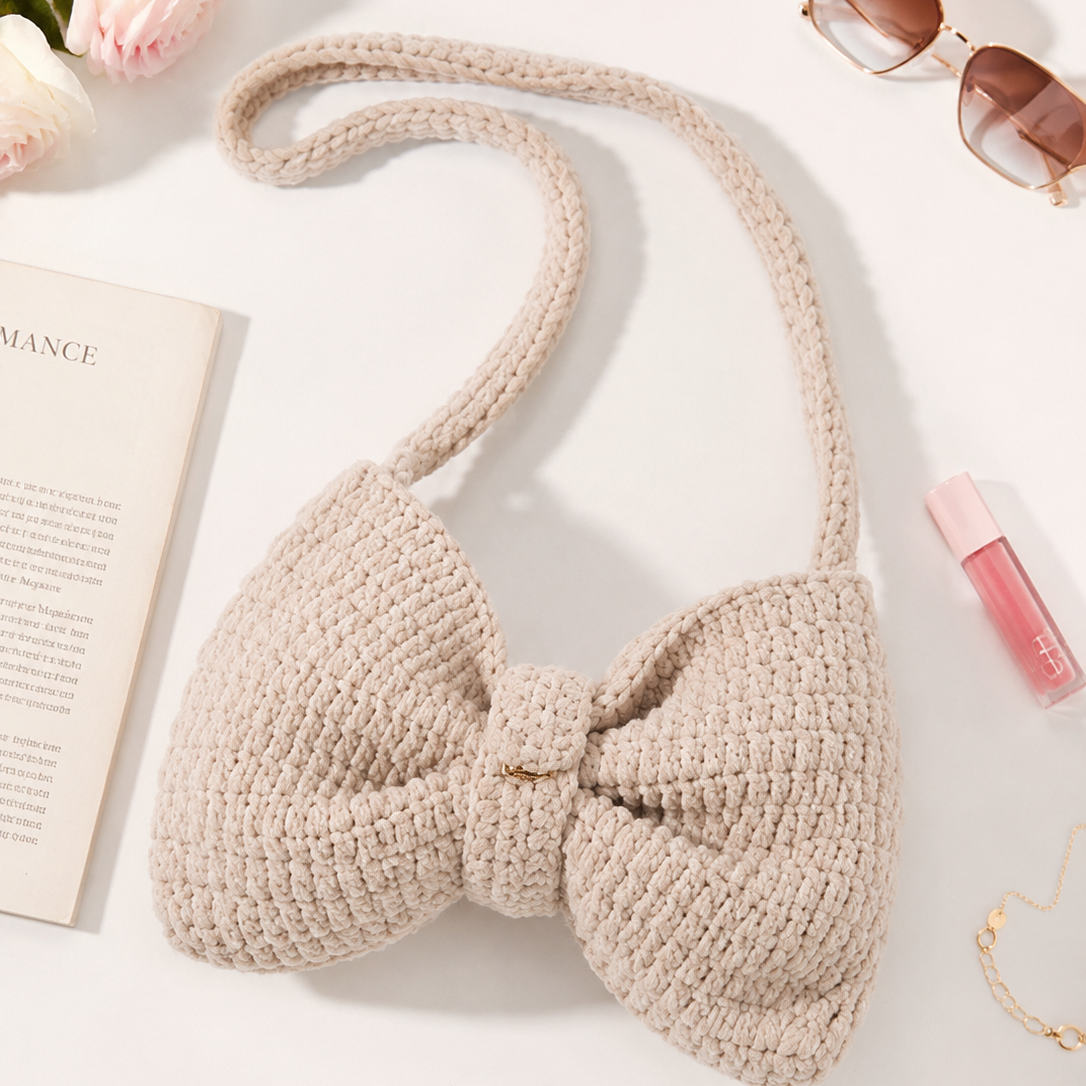 "Cutie" - Sac Crochet en noeud