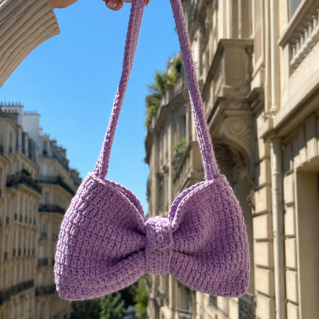 "Cutie" - Sac Crochet en noeud