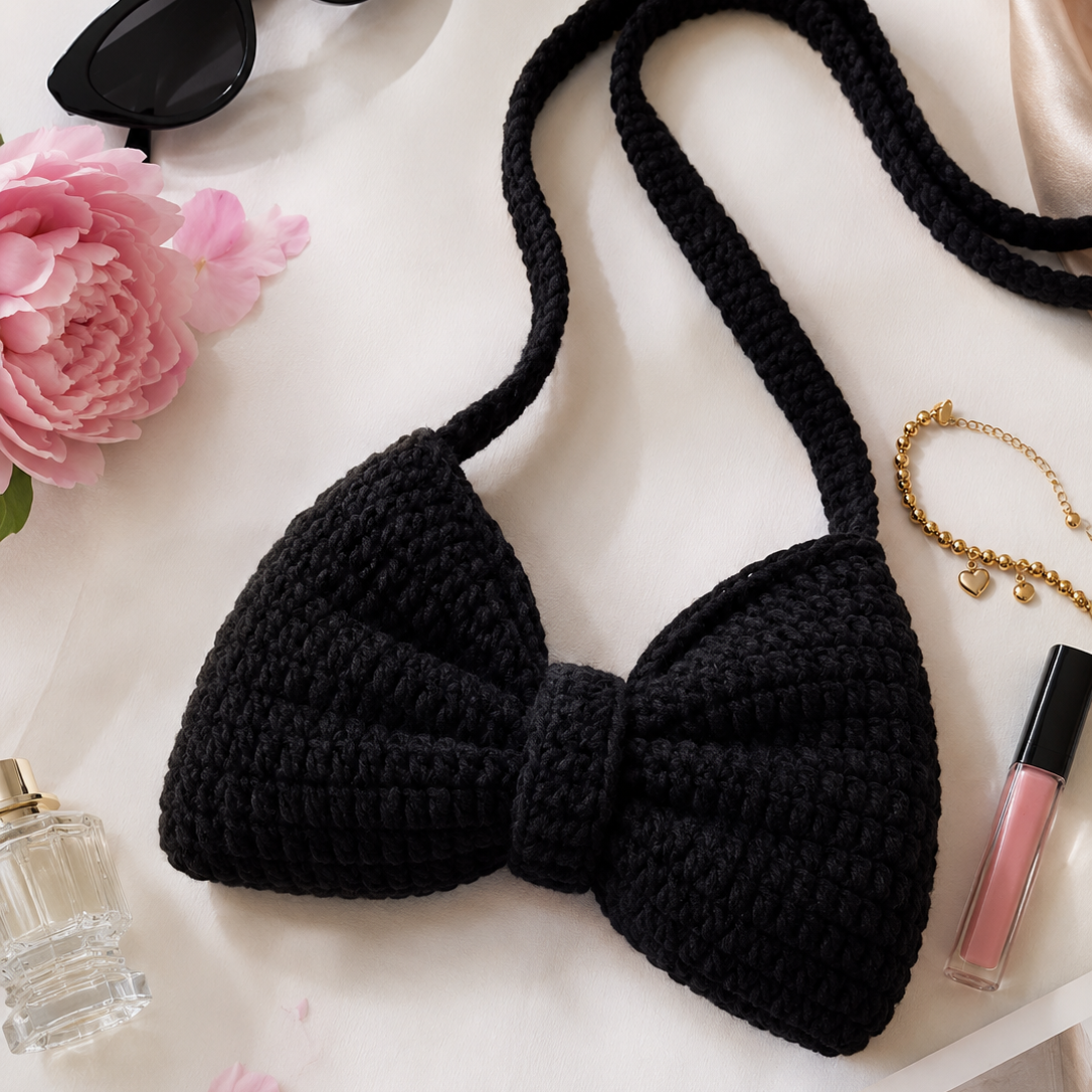 "Cutie" - Sac Crochet en noeud